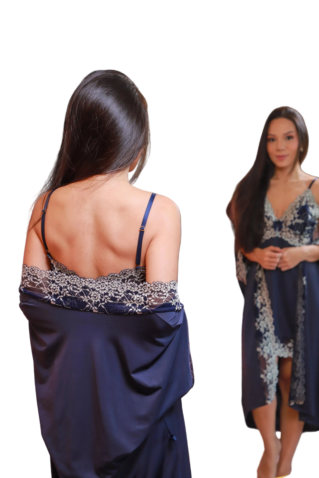 Robe + Nightgown Set