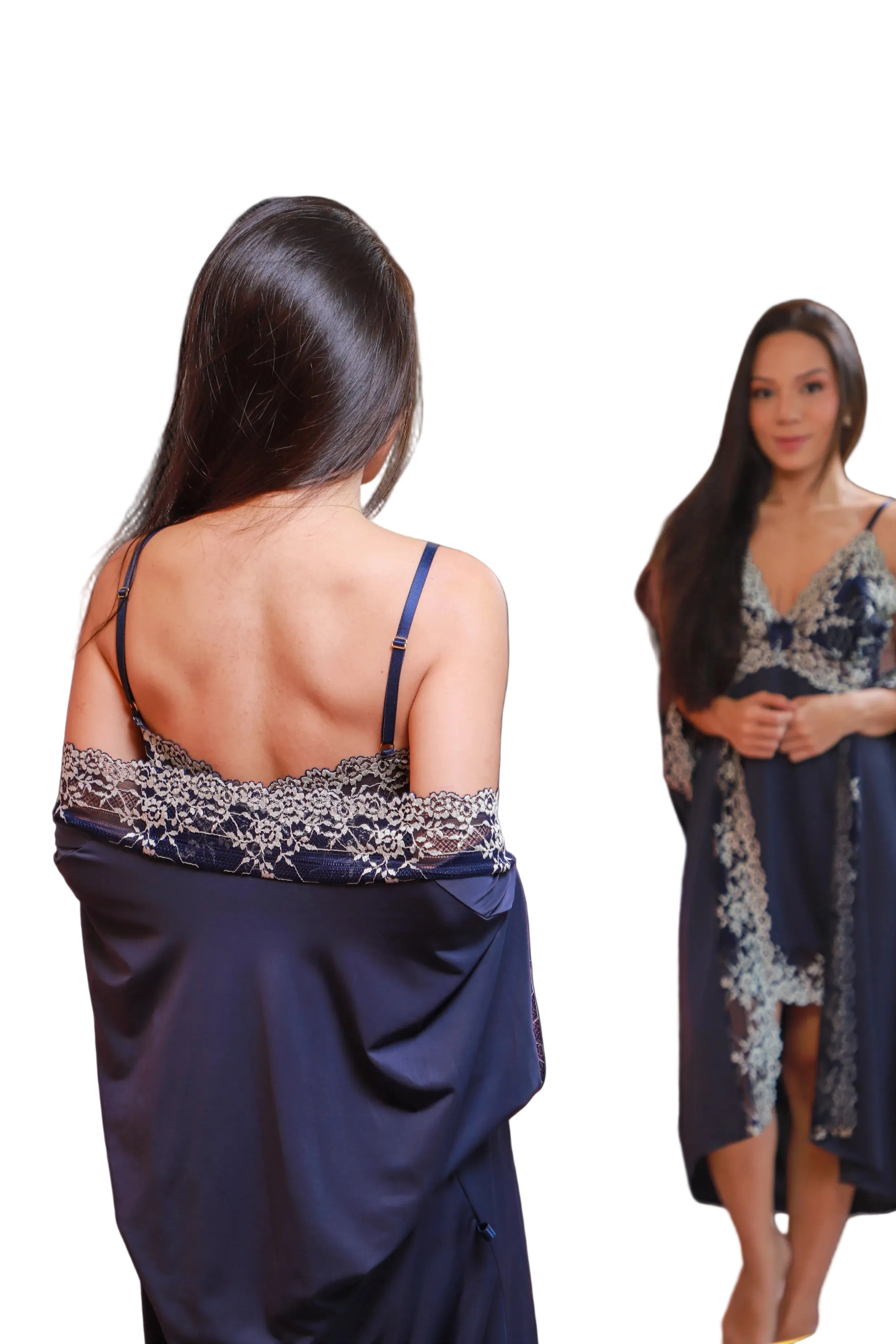 Robe + Nightgown Set
