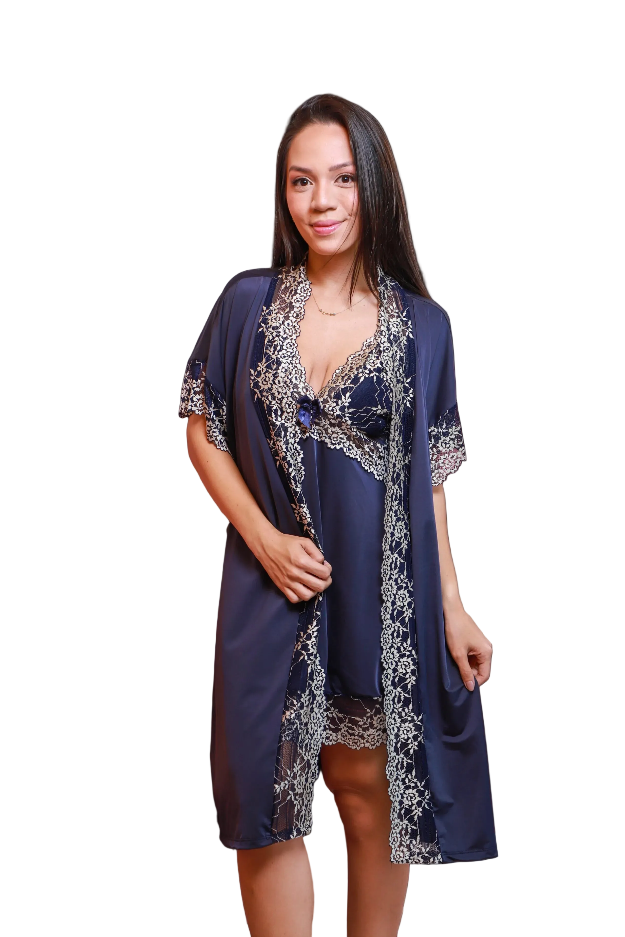 Robe + Nightgown Set