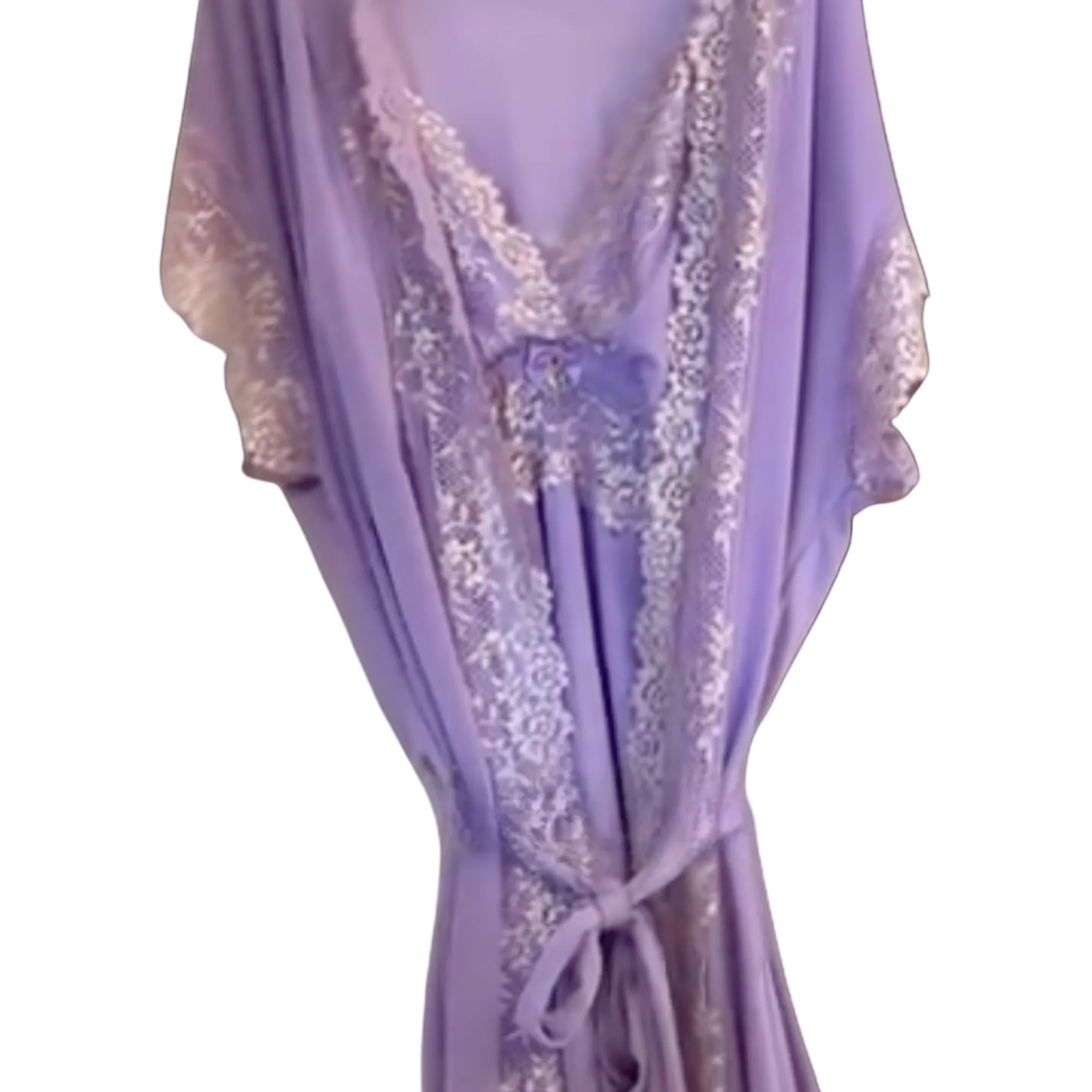 Breastfeeding Nightgown W/ Robe Bahia