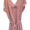 Polyester Nursing Nightgown and Robe Set