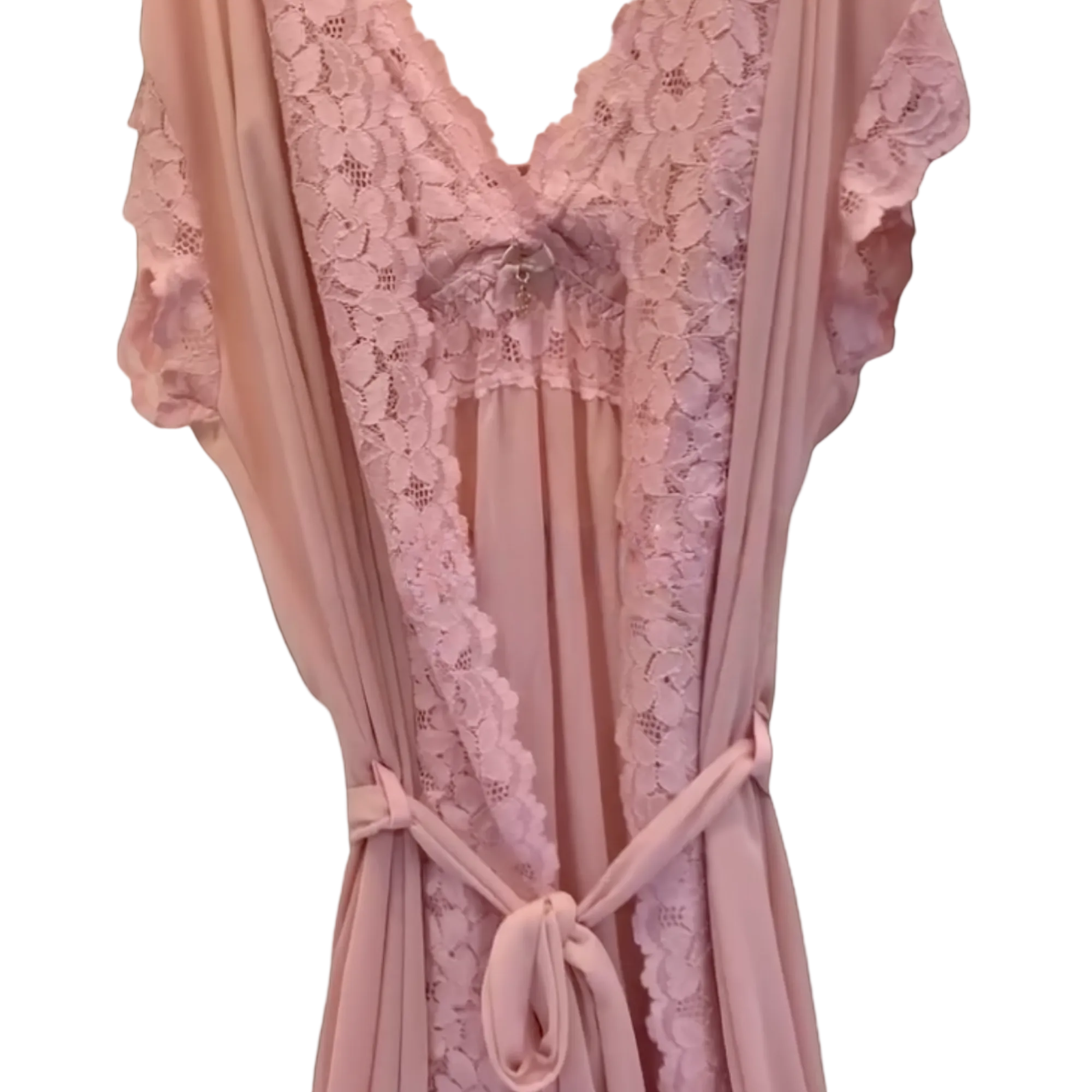 Breastfeeding Nightgown W/ Robe Bahia